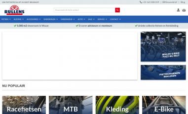 Schermafbeelding van rullensfietsen.nl