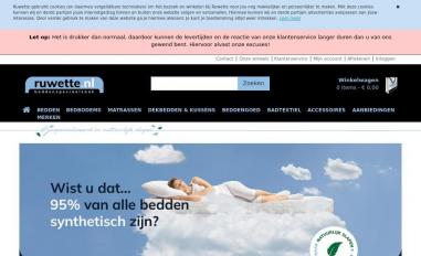 Schermafbeelding van ruwette.nl