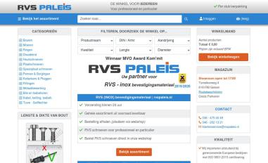 Schermafbeelding van rvspaleis.nl