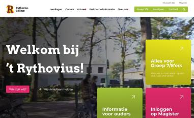 Schermafbeelding van rythovius.nl