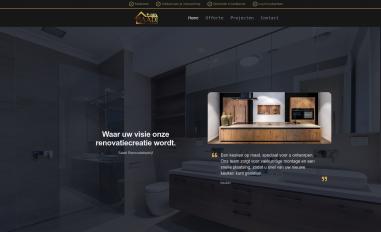Schermafbeelding van saadirenovatiebedrijf.nl