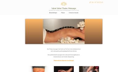 Schermafbeelding van sabaisabai-thaisemassage.nl