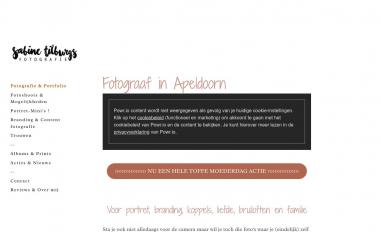 Schermafbeelding van sabinetilburgsfotografie.nl