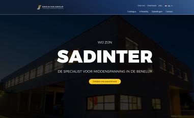 Schermafbeelding van sadinter.nl