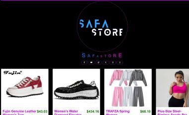 Schermafbeelding van safa-store.blogspot.com