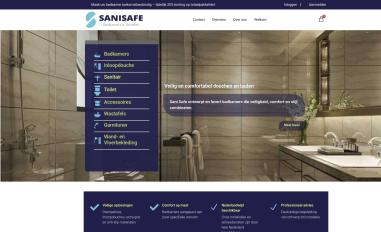 Schermafbeelding van safebadkamers.nl
