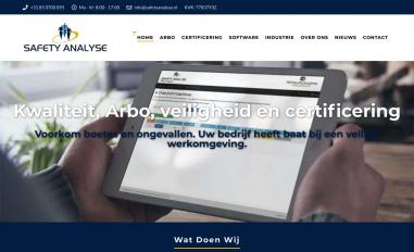 Schermafbeelding van safetyanalyse.nl