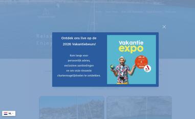 Schermafbeelding van saga4sailing.com