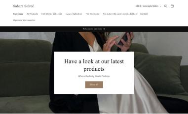 Schermafbeelding van saharasoiree.nl