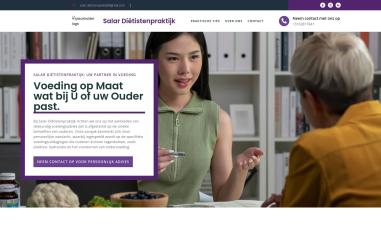 Schermafbeelding van salardietistenpraktijk.nl