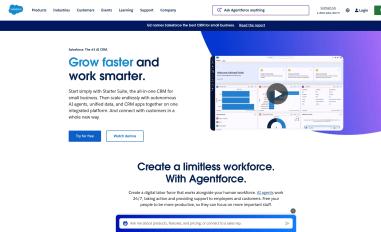 Schermafbeelding van salesforce.com