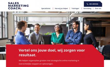 Schermafbeelding van salesmarketingcoach.nl