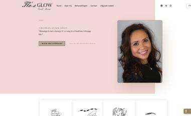 Schermafbeelding van salon-flosglow.nl
