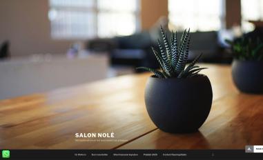 Schermafbeelding van salon-nole.nl