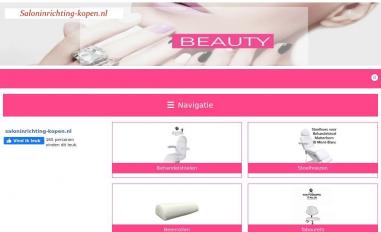 Schermafbeelding van saloninrichting-kopen.nl
