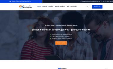 Schermafbeelding van samenonlinegeldverdienen.nl
