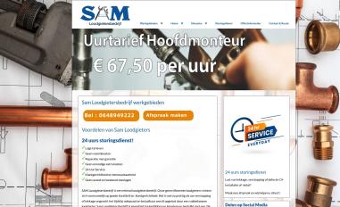 Schermafbeelding van samloodgietersbedrijf.nl