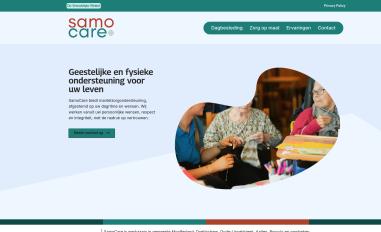 Schermafbeelding van samocare.nl