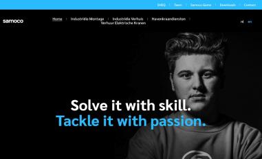 Schermafbeelding van samoco.be