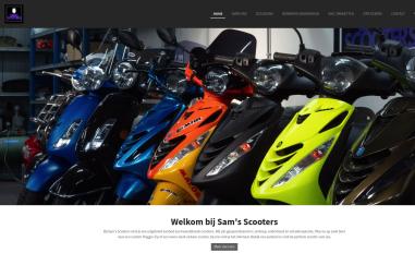 Schermafbeelding van samsscooters.nl