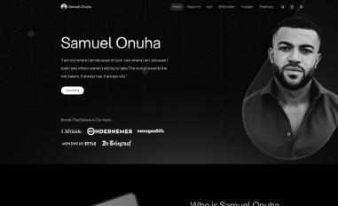 Schermafbeelding van samuelonuha.com