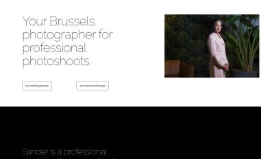 Schermafbeelding van sanderdewilde.com