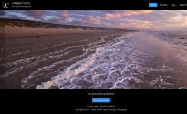 Schermafbeelding van sanderpoppe.com