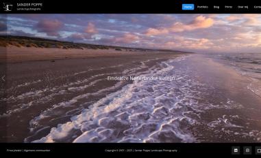 Schermafbeelding van sanderpoppe.nl