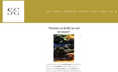 Schermafbeelding van sandracreaties.nl