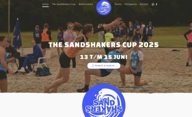 Schermafbeelding van sandshakers.nl