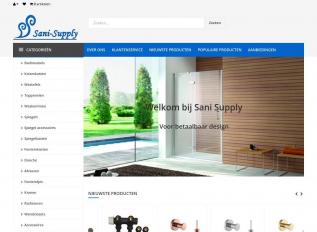 Schermafbeelding van sanisupply.nl