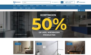 Schermafbeelding van sanitairluxe.nl