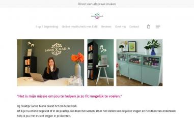 Schermafbeelding van sannemaria.nl