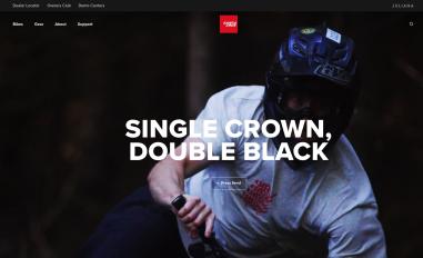 Schermafbeelding van santacruzbicycles.com