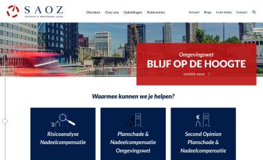 Schermafbeelding van saoz.nl