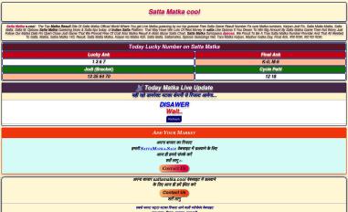 Schermafbeelding van sattamatka.cool