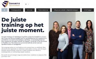 Schermafbeelding van savantis.opleidingsportaal.nl