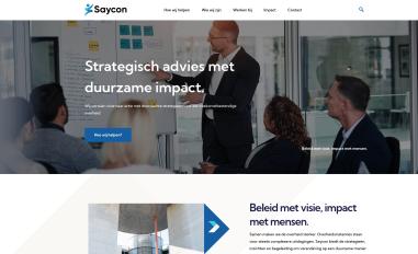 Schermafbeelding van saycon.nl