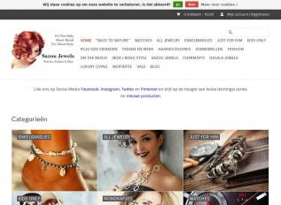 Schermafbeelding van sazou.nl