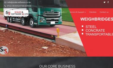 Schermafbeelding van scale-software.co.ke