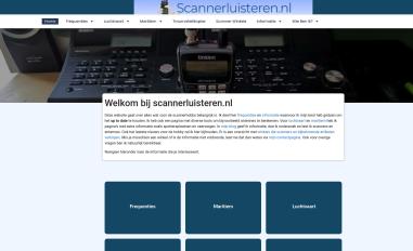 Schermafbeelding van scannerluisteren.nl