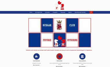 Schermafbeelding van scfryskehynders.nl
