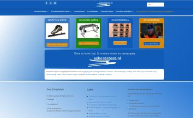 Schermafbeelding van schaatstest.nl