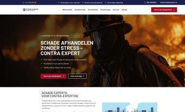 Schermafbeelding van schadeexperts.nl