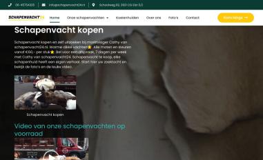 Schermafbeelding van schapenvacht24.nl