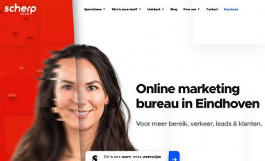 Schermafbeelding van scherponline.nl