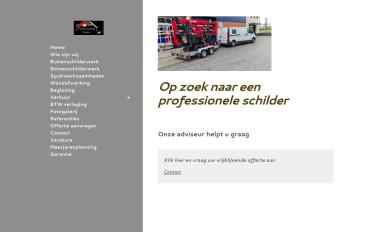 Schermafbeelding van schilderbedrijfdonker.nl