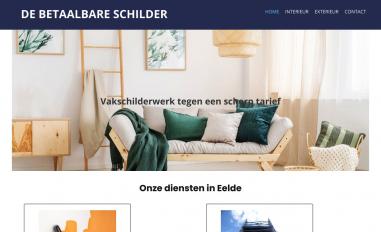 Schermafbeelding van schildereelde.nl