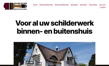 Schermafbeelding van schildersbedrijfvdwijden.nl