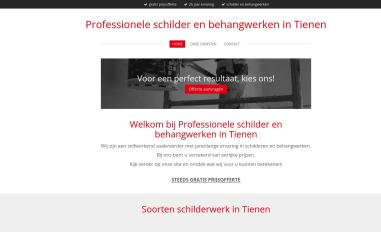 Schermafbeelding van schilderwerken-tienen.be